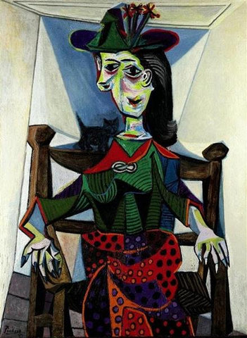Pablo Picasso, Dora Maar with Cat (1941)