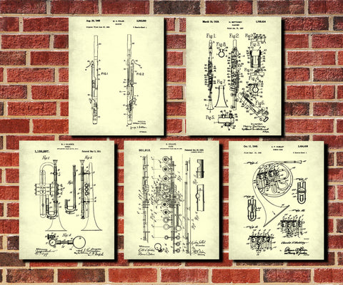 orchestral-instruments-patent-prints-set-5-music-posters