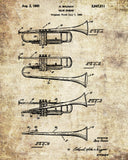 trumpet-patent-print-musical-instrument-poster