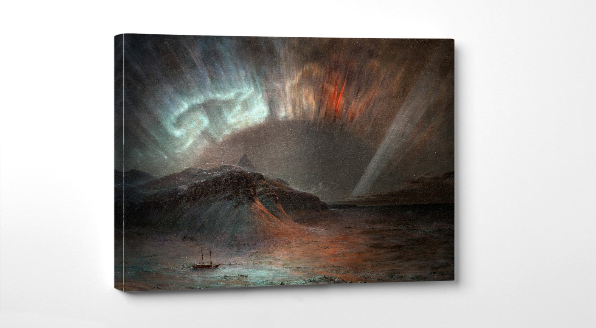 Aurora Borealis Frederic Edwin Church GalleryThane   AuroraBorealis 12x8wm3 