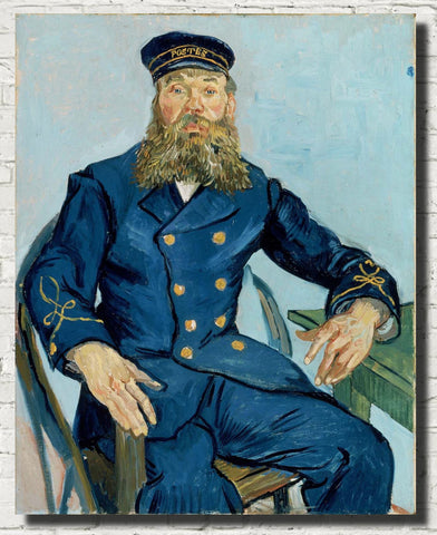 portrait of the postman joseph roulin