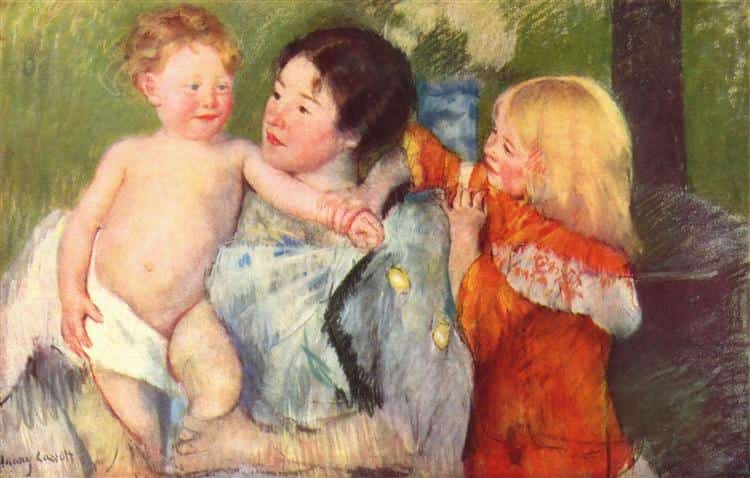 After the Bath, Mary Cassatt