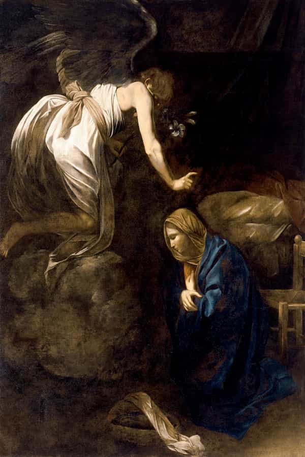 Annunciation, Caravaggio
