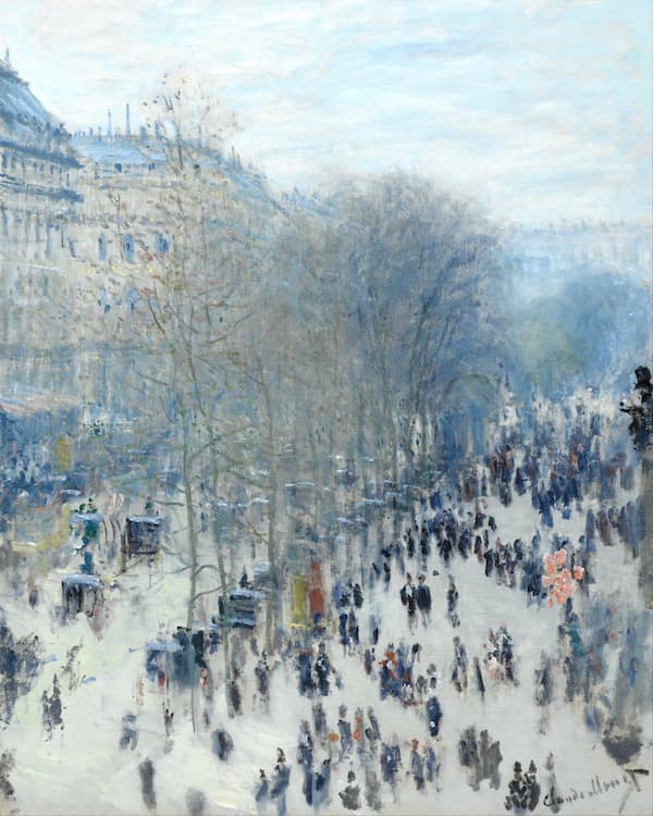 Boulevard des Capucines, Claude Monet