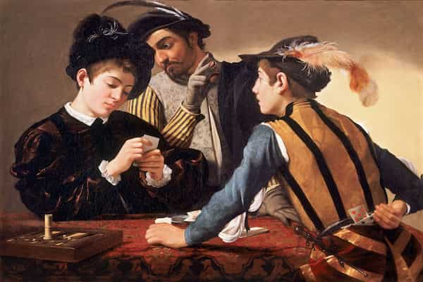 Cardsharps, Caravaggio