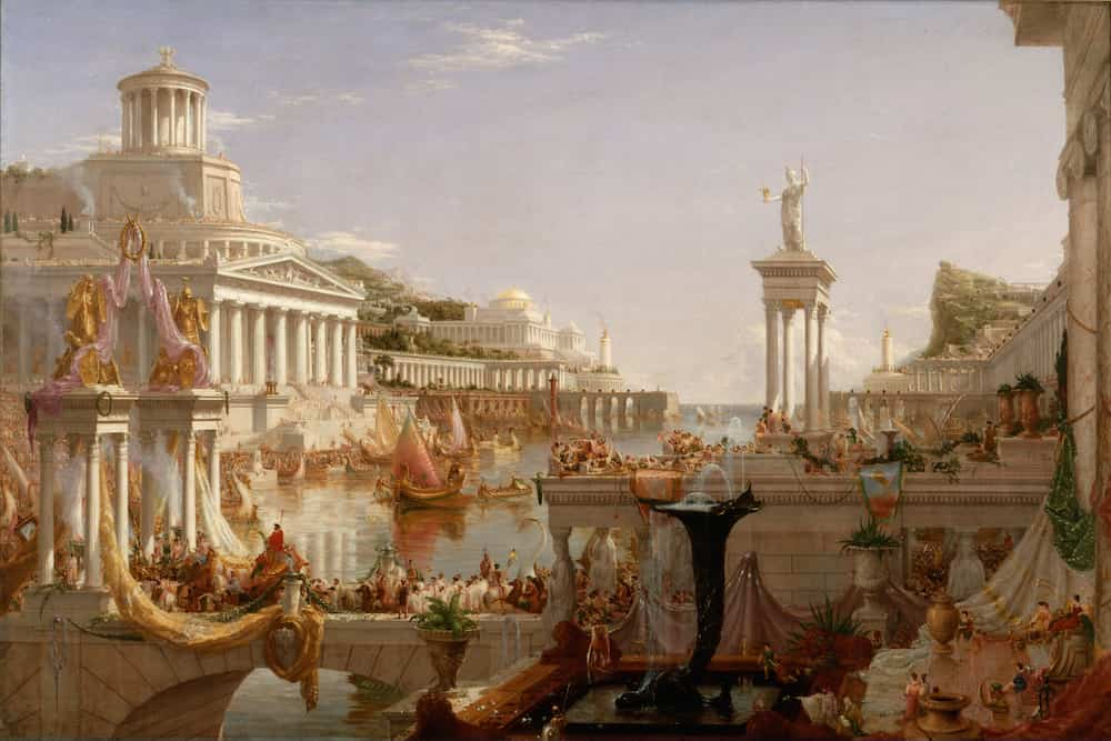 The Consummation, The Course of Empire, Thomas Cole (1836)