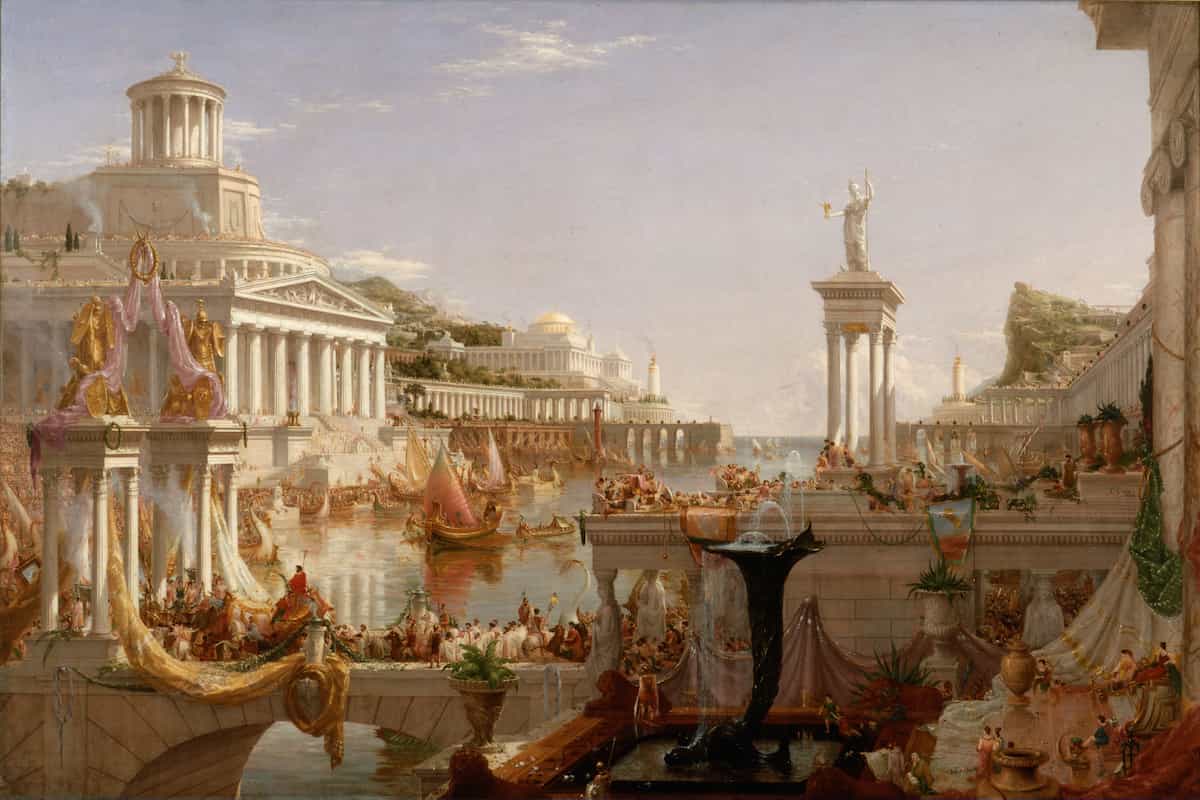 The Consummation, The Course of the Empire , Thomas Cole (1836)