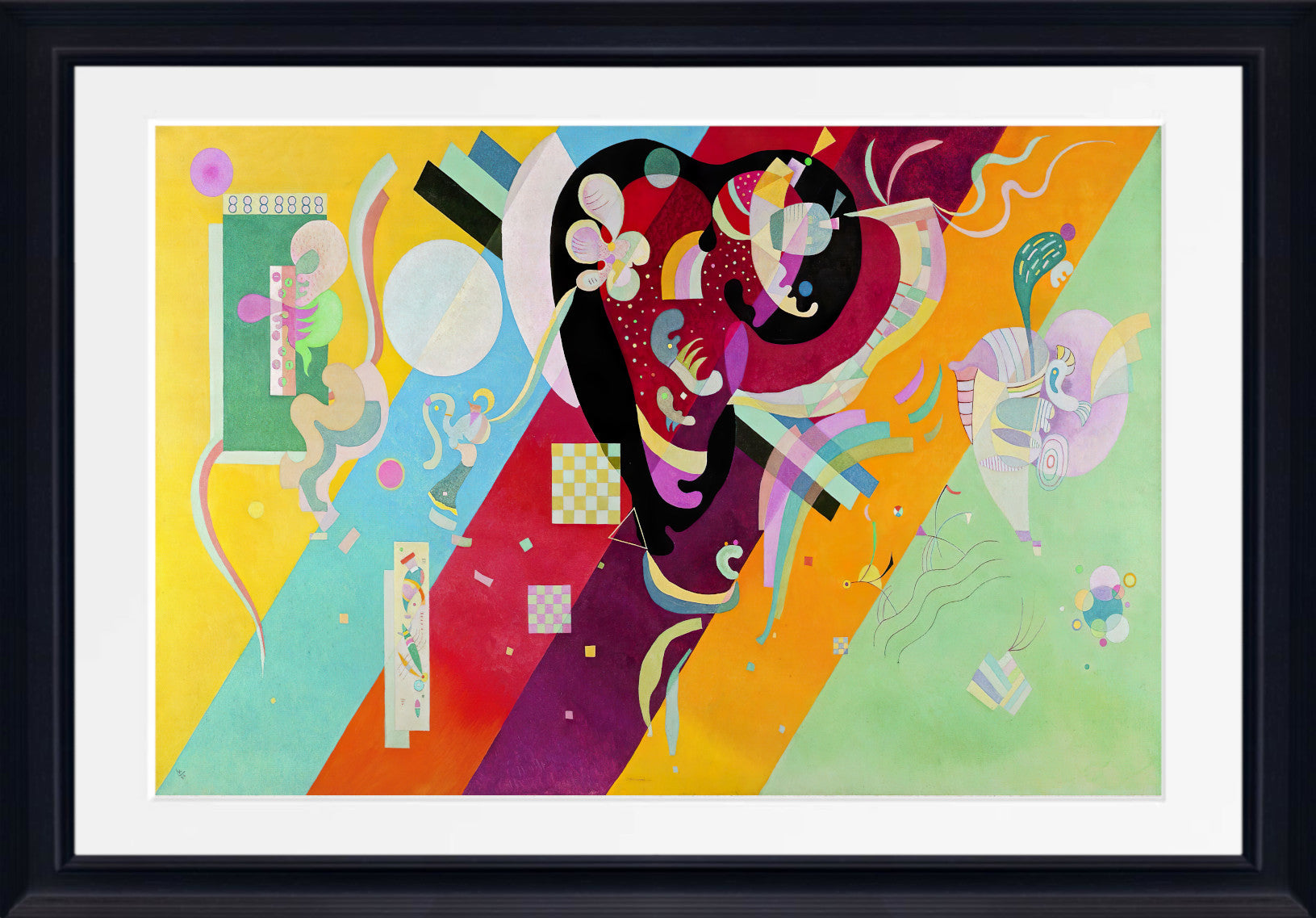 Composition IX, Kandinsky Abstract print