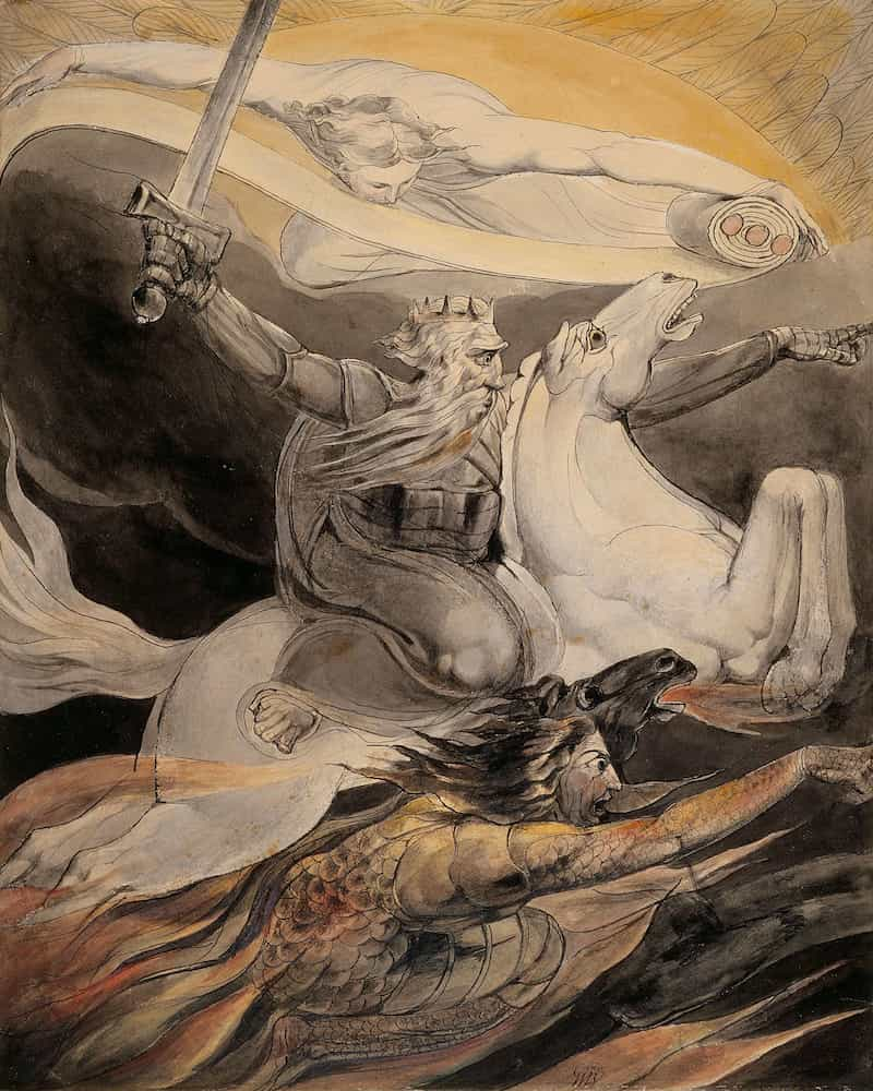 Death on a Pale Horse, William Blake