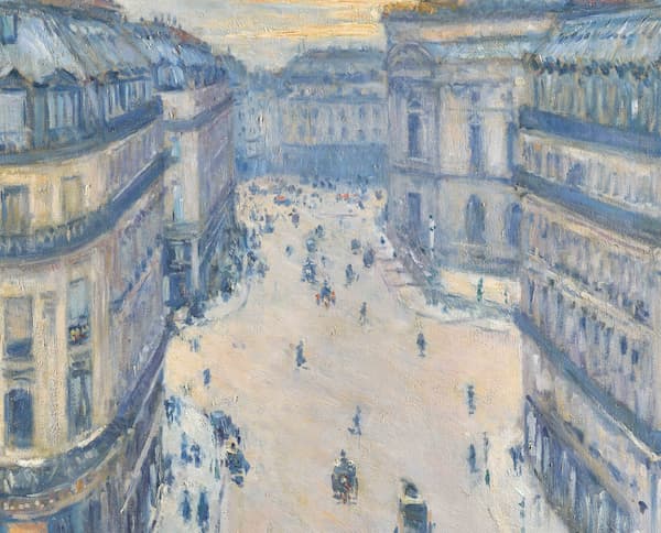 Halévy Street, View from the Sixth Floor, Gustave Cailllebotte