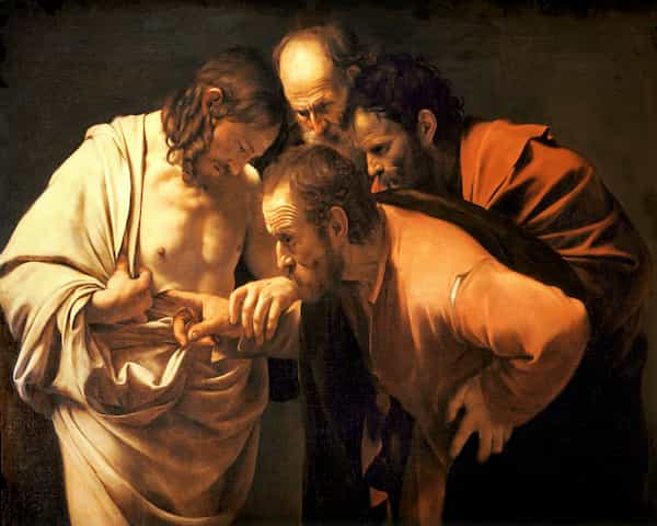 Incredulity of Saint Thomas, Caravaggio