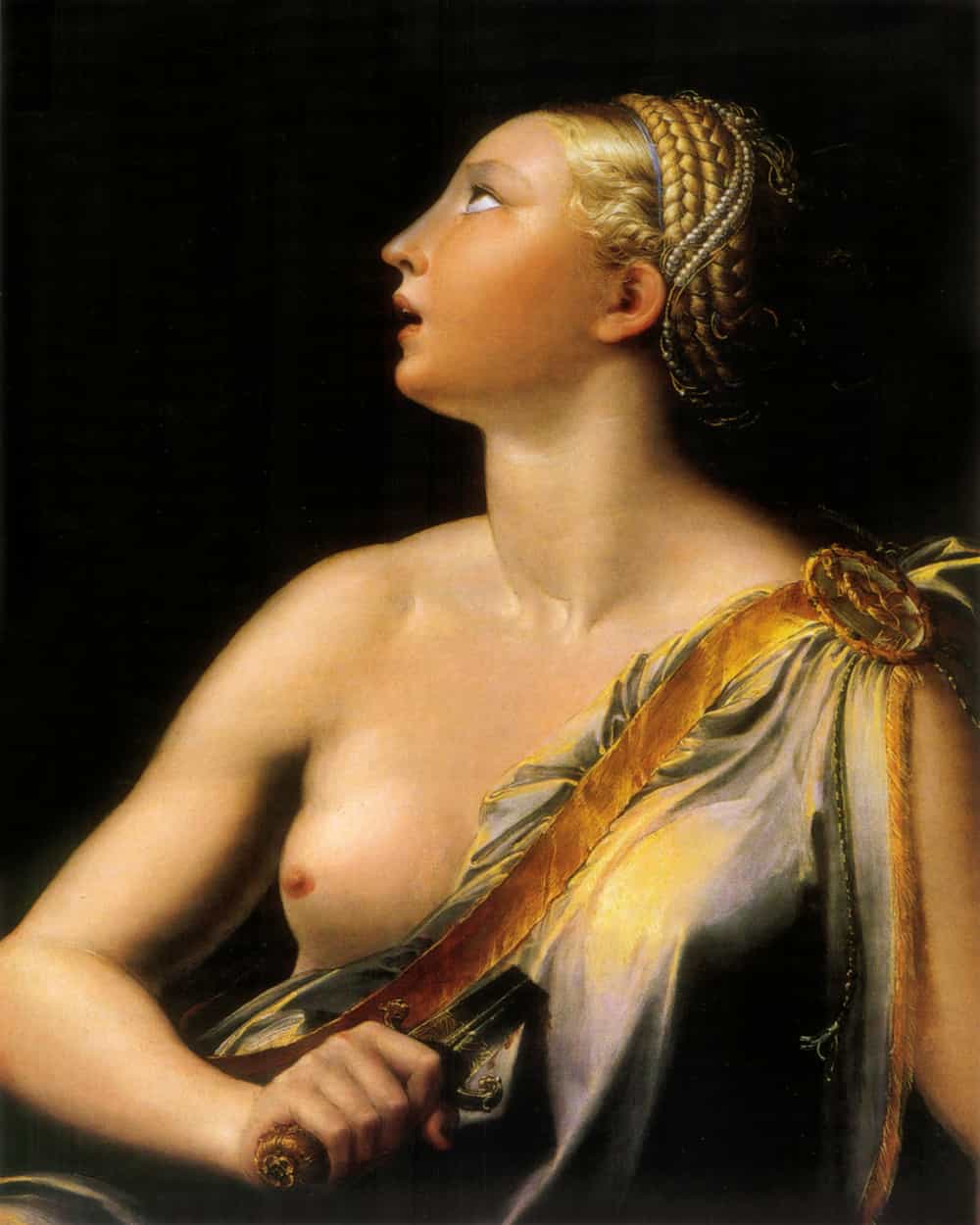 Lucretia, Parmigianino (Girolamo Francesco Maria Mazzola)