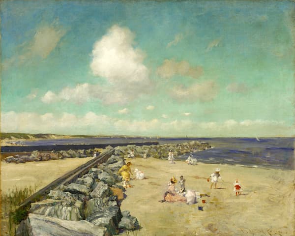 Morning at Breakwater, Shinnecock William Merritt Chase (1897)