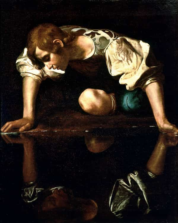 Narcissus, Caravaggio