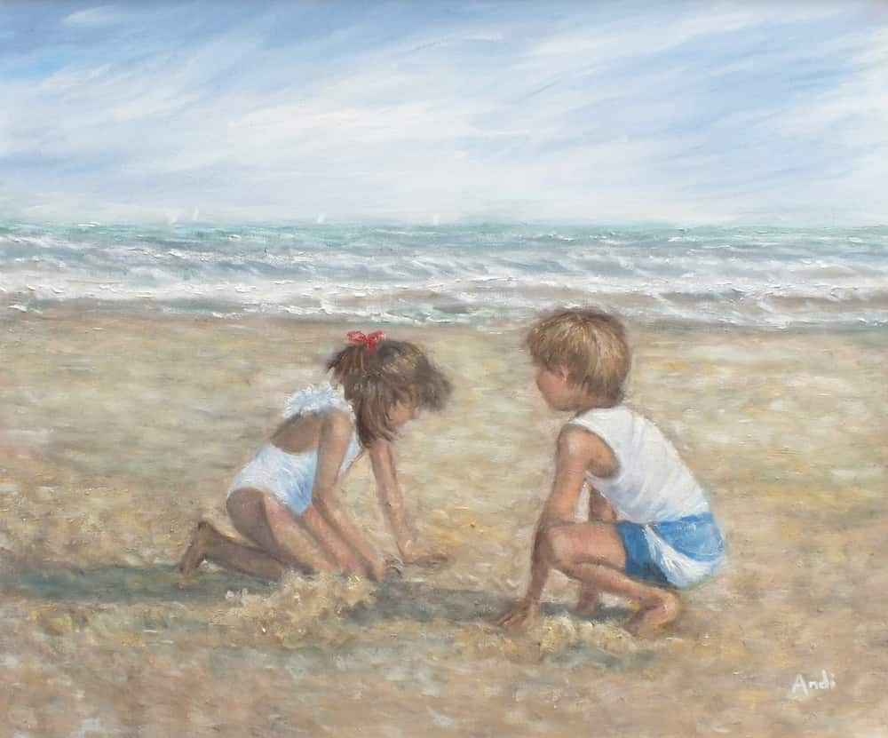 Andi Lucas, Children on the Beach