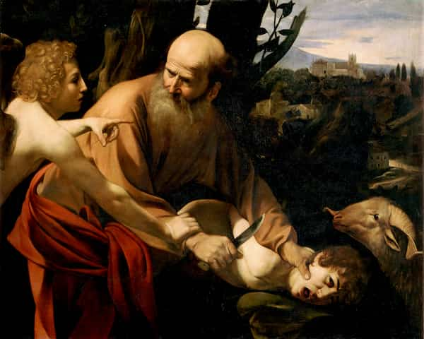 Sacrifice of Isaac, Caravaggio