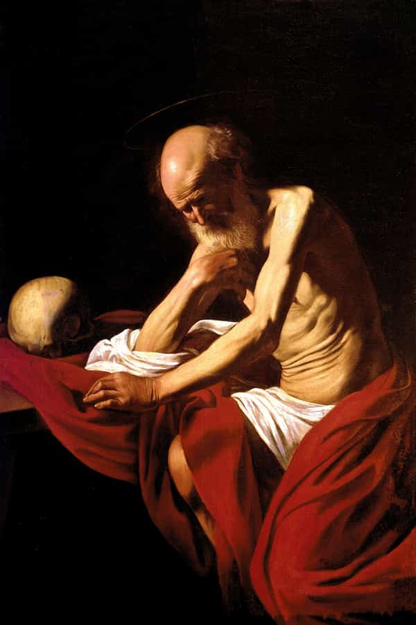 Saint Jerome, Penitent, Caravaggio