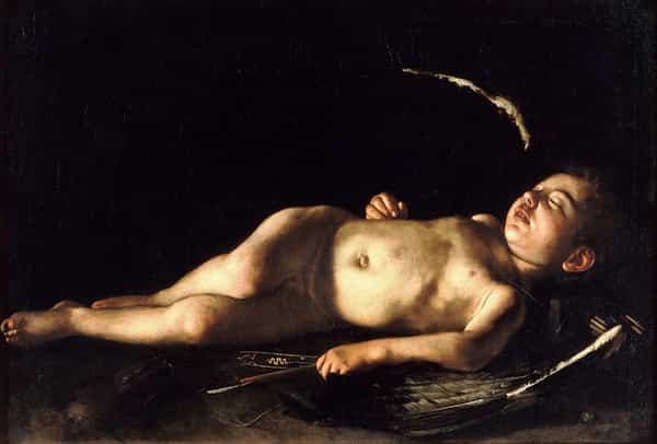 Sleeping Cupid, Caravaggio