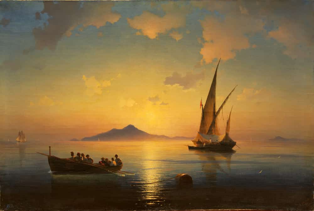The Bay of Naples, Ivan Aivazovsky