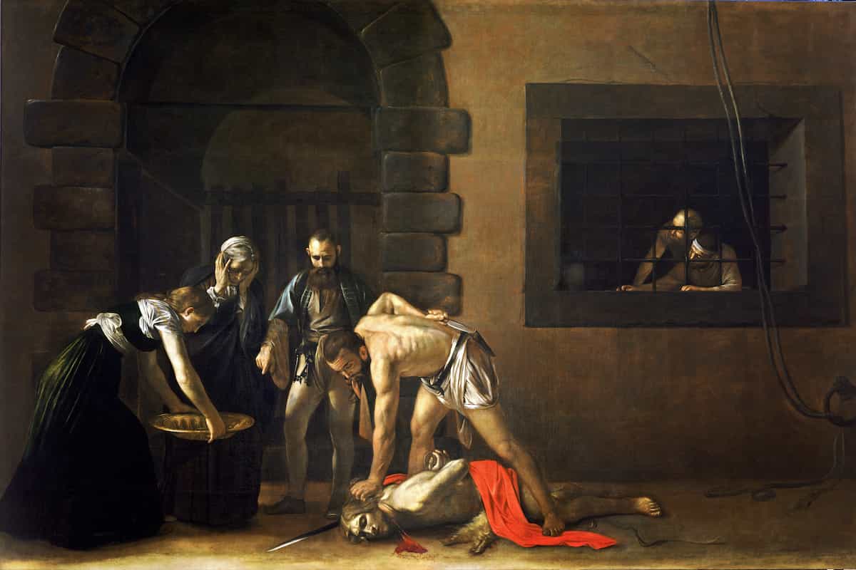 The Beheading of Saint John the Baptist, Caravaggio