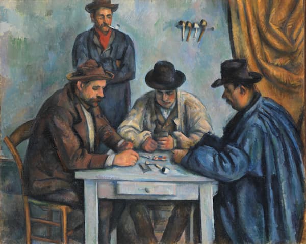 The Card Players, Paul Cezanne (1890-92)