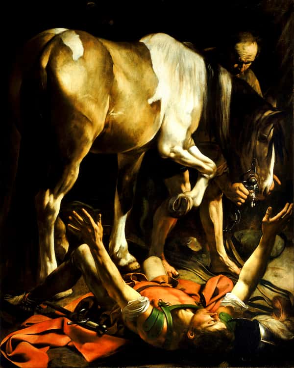 The Conversion on the Way to Damascus, Caravaggio