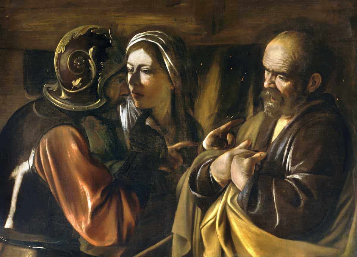 The Denial of Saint Peter, Caravaggio