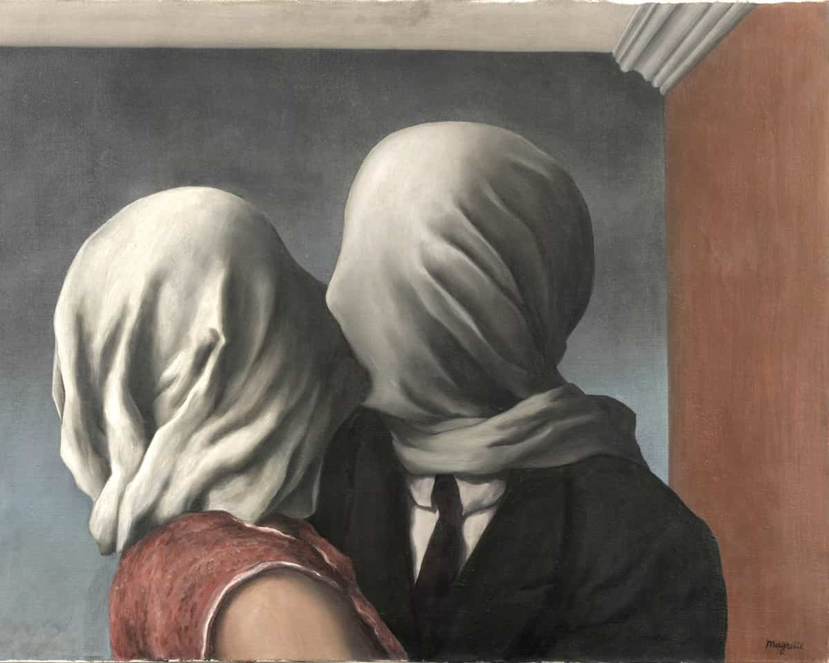 The Lovers II, Rene Magritte