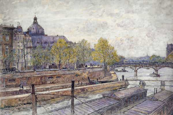 The Quai Conti and the Pont des Arts