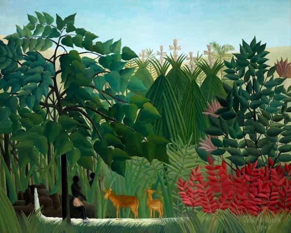 The Waterfall, Henri Rousseau