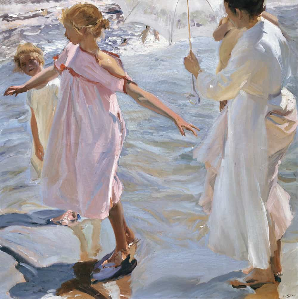 Time for a Bathe, Valencia, Joaquín Sorolla