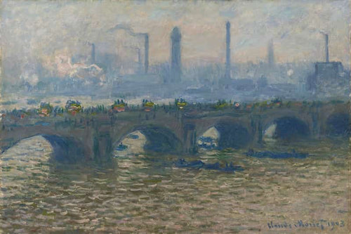 Claude Monet - Waterloo Bridge Paintings