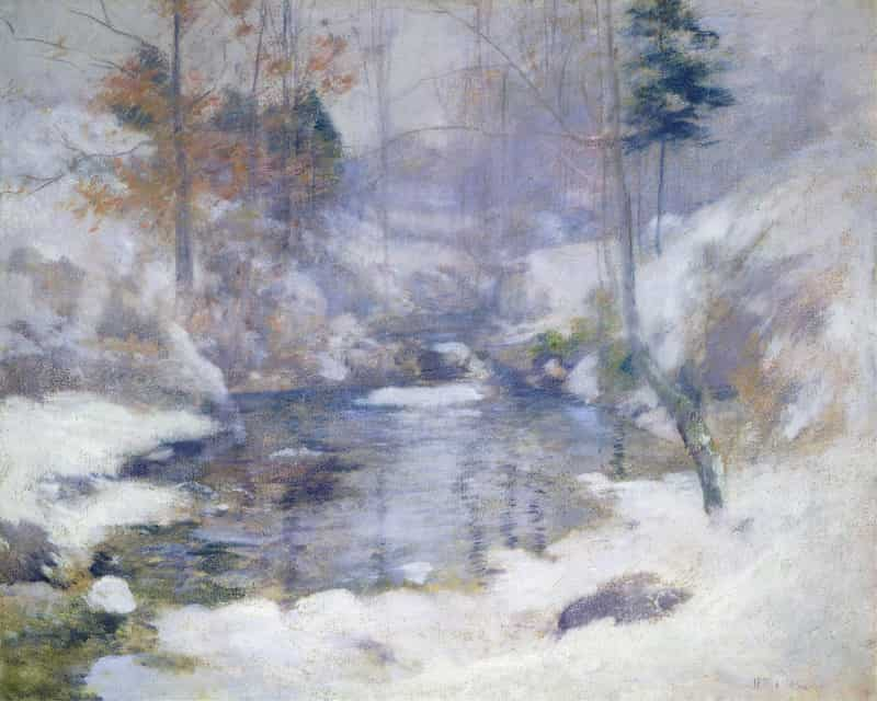 Winter Harmony, John Henry Twachtman