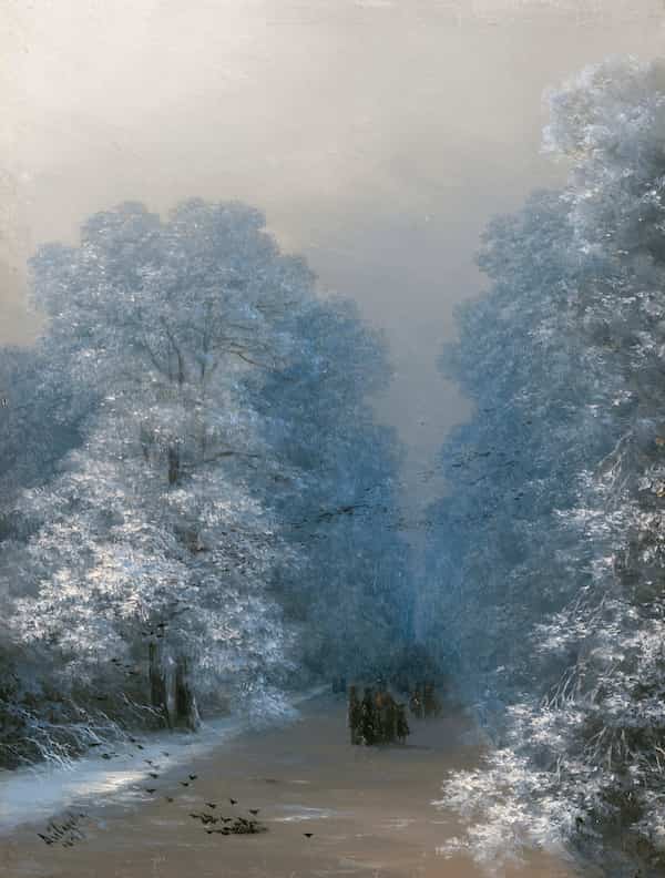 Winter Landscape, Ivan Aivazovsky