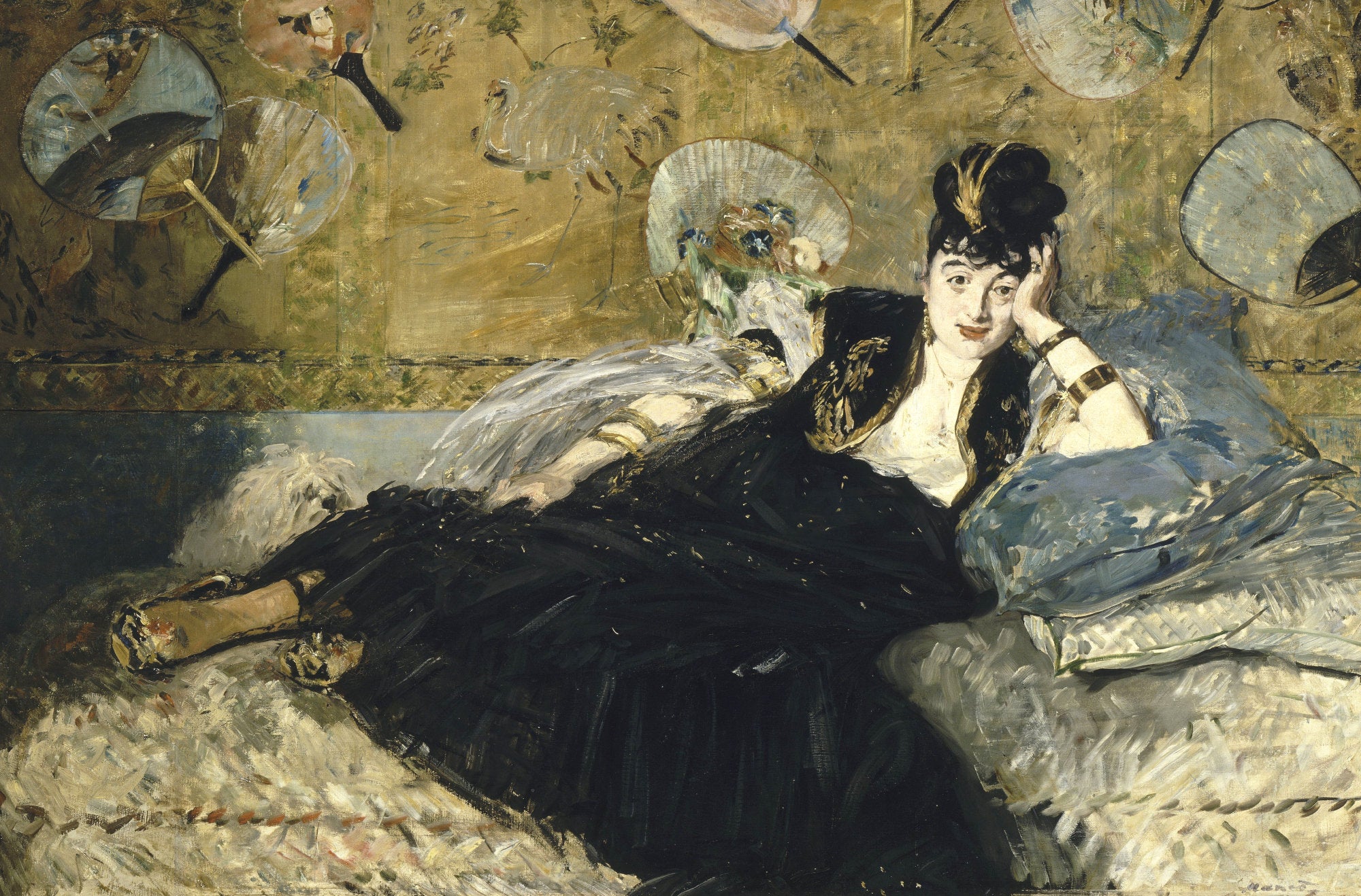Manet - woman with fans