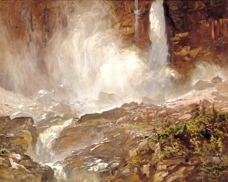 Yoho Falls, John Singer Sargent