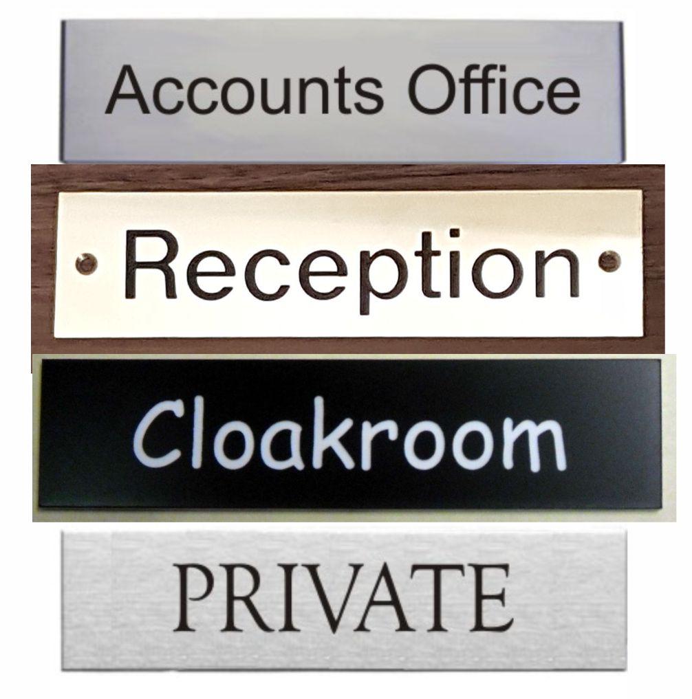 Shop Engraved Door Signs at SK Signs & Labels Ltd | SK Signs & Labels Ltd