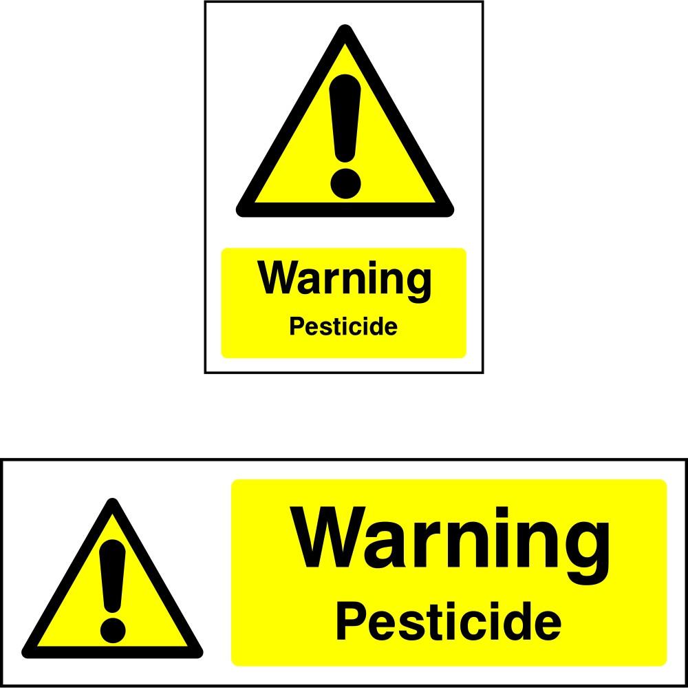 Warning Pesticide Sign Sk Signs And Labels Sk Signs And Labels Ltd