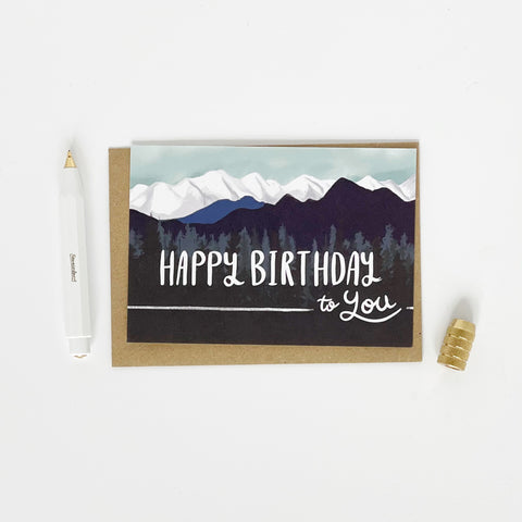 Happy Birthday To You Card