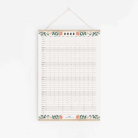 2022 Folk Wall Planner