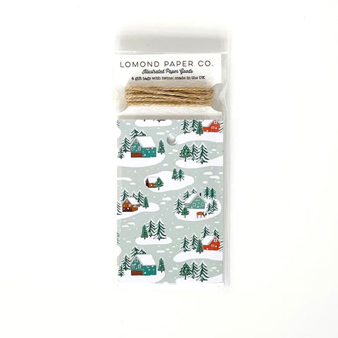 Little Log Cabins Gift Tags