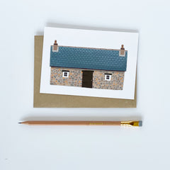 Lomond Paper Co - Scottish Bothy Colour Greeting card