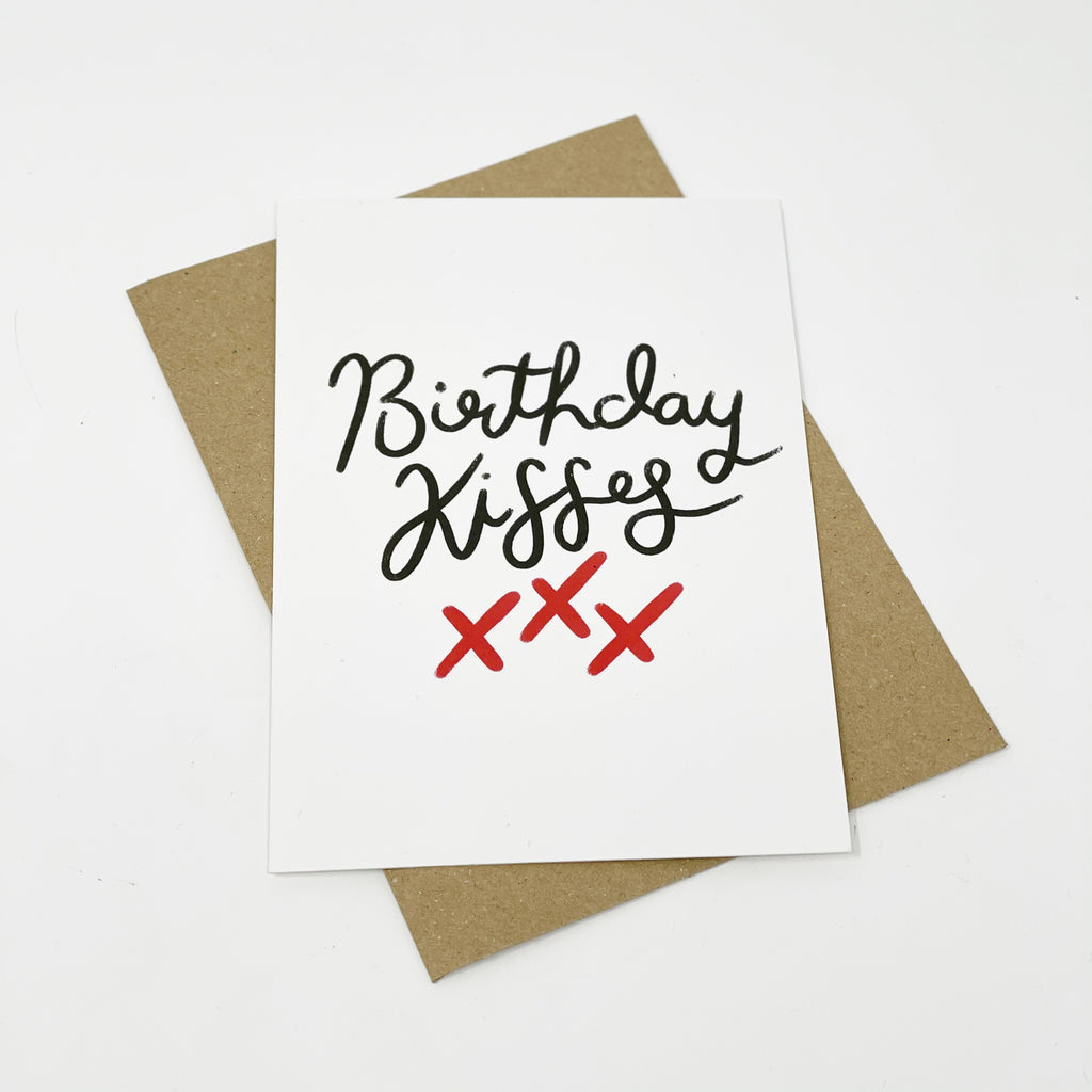 Birthday Kisses Card – Lomond Paper Co.