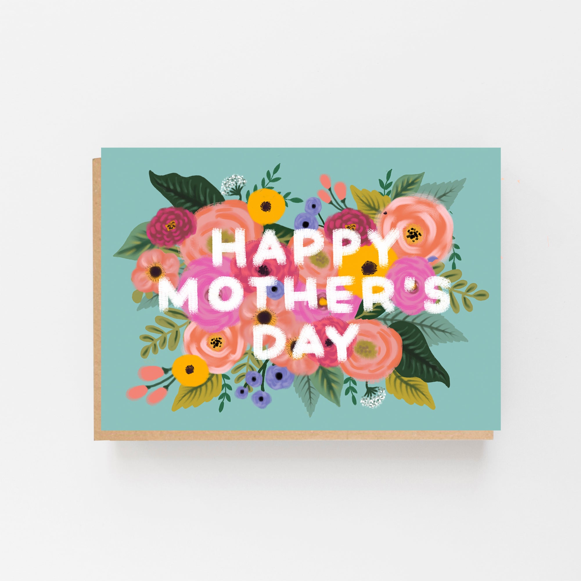 Happy Mother S Day Card Vintage Floral Design Lomond Paper Co