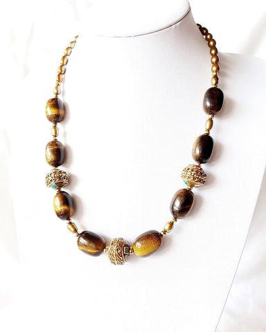 tibetan beads necklace