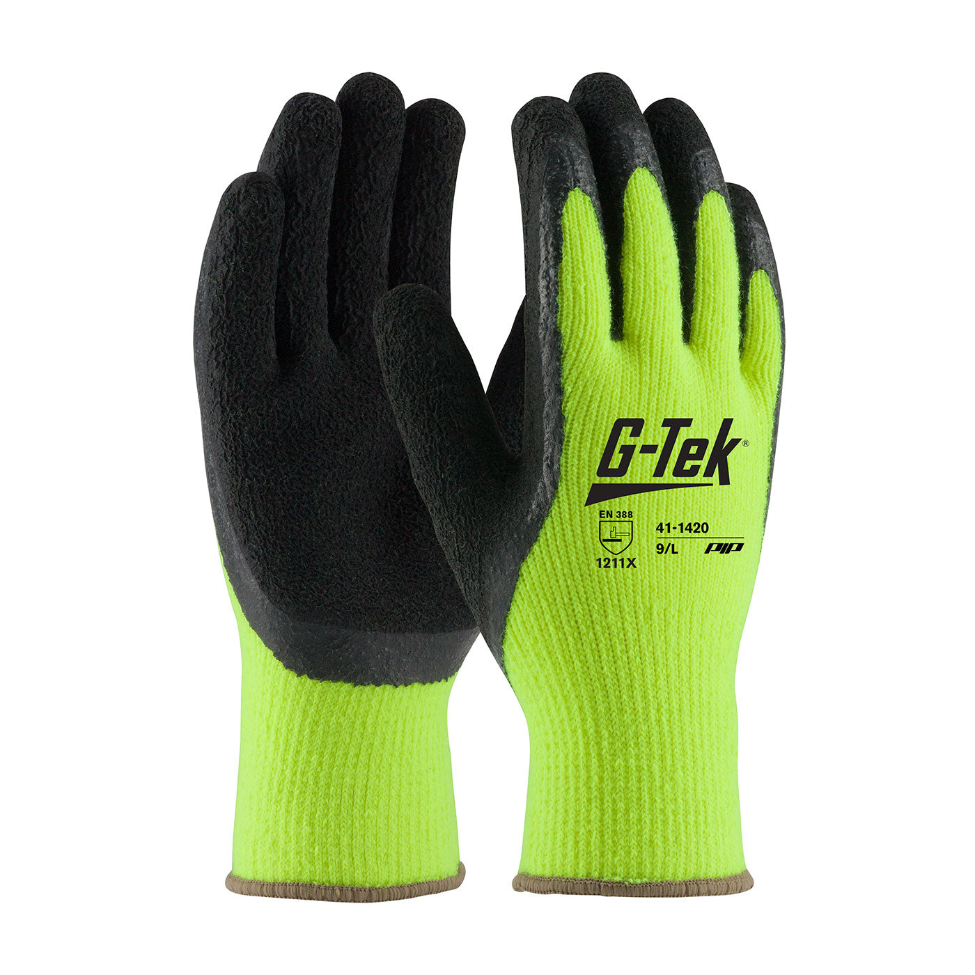 SPI Health and Safety  Ansell ActivArmr Monkey Grip 23-191 PVC-Coated  Versatile Winter Work Gloves