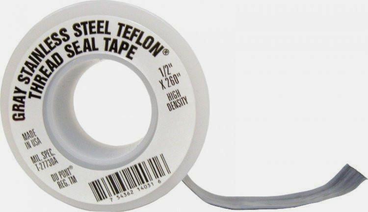 stainless steel thread tape