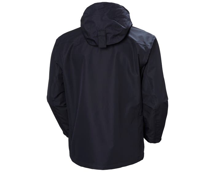 Helly Hansen Men's Softshell Work Jacket 74290 Oxford Poly Hooded Wate