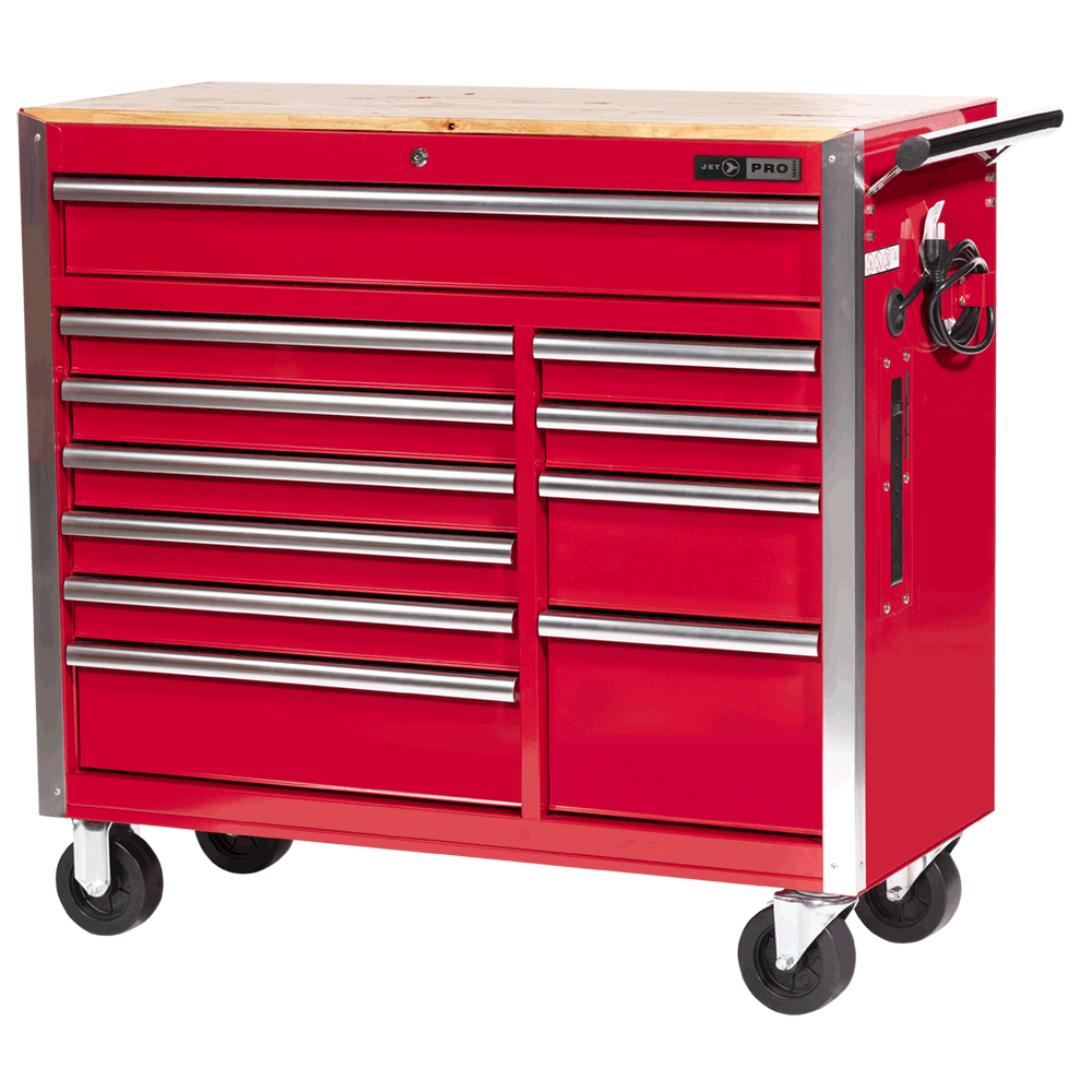 Jet Pro Series Roller Cabinet 11 Drawers 42 X 18 Cleanflow