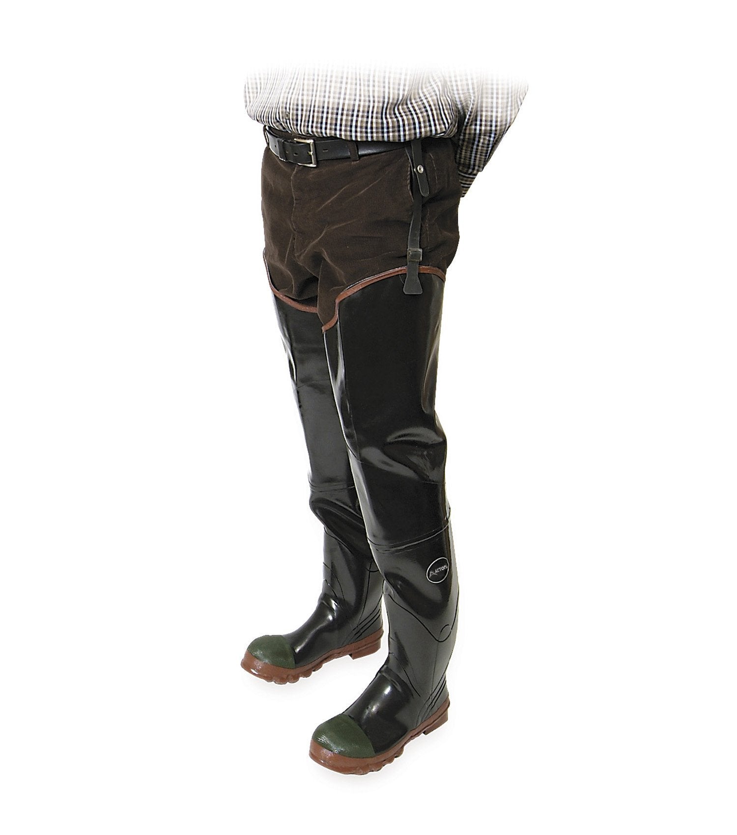 steel toe hip waders